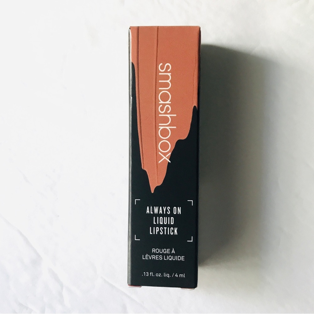 Smashbox Fair Game Always On Matte Liquid Lipstick Brand New Neutral Peach Nude